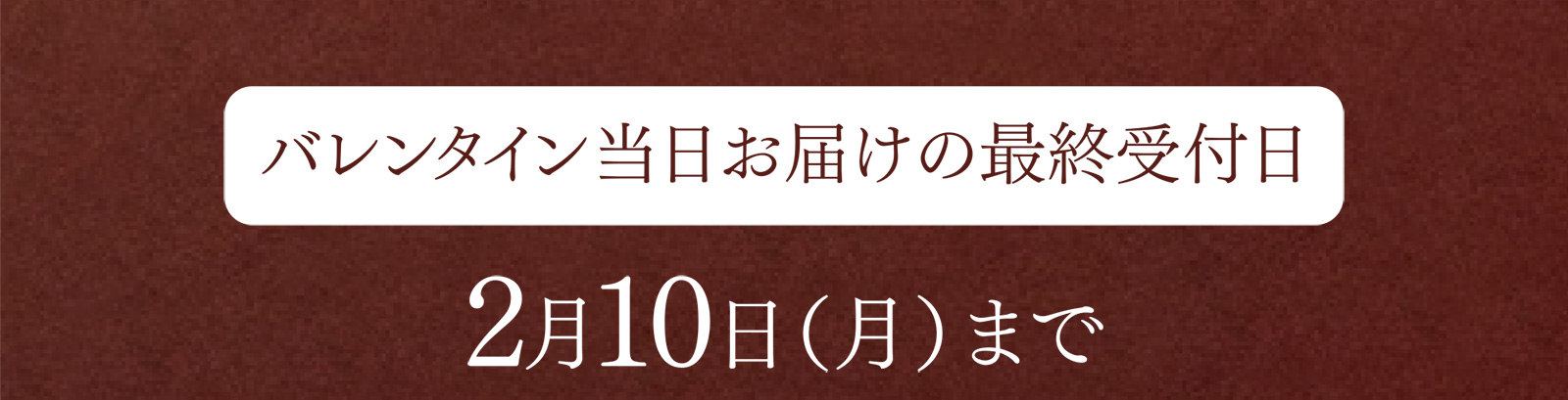 ※数に限りがございますので、無くなり次第終了させていただきます。