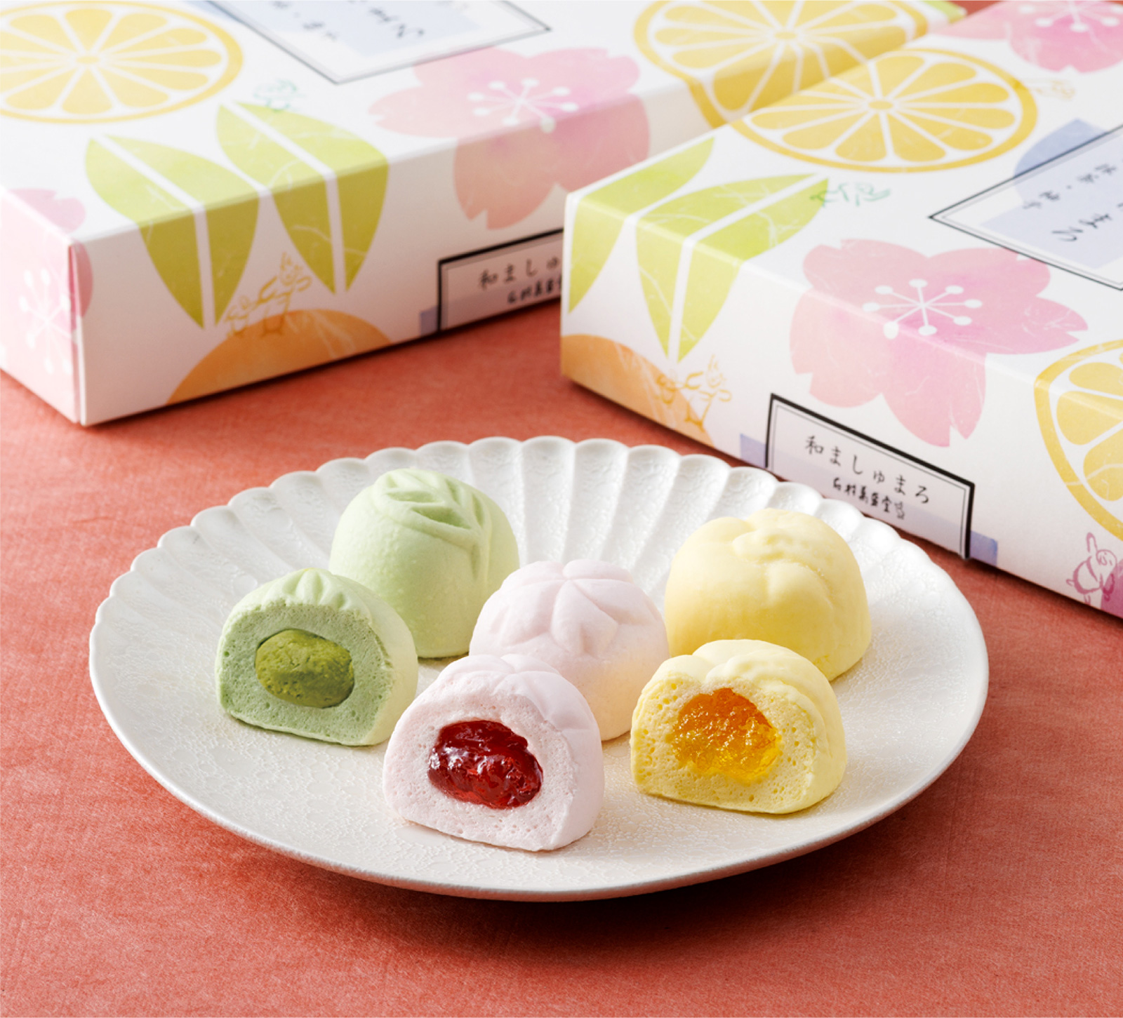 写真：和のマシュマロのギフトコレクション